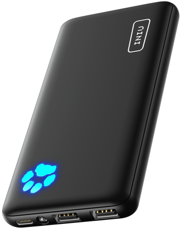 INIU B41 パワーバンク 15W 高速充電 最薄 10,000mAh