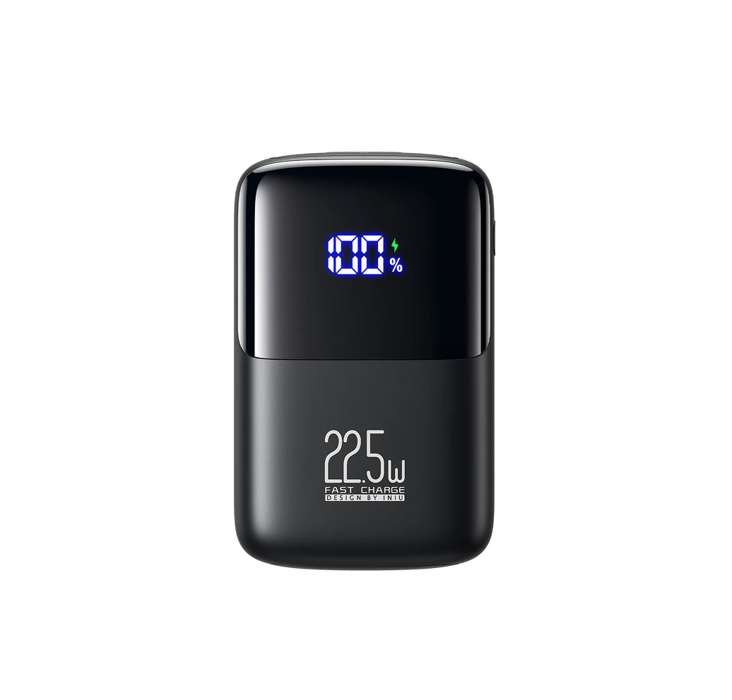 INIU B61 Power Bank 10000mAh, 3-Port Design