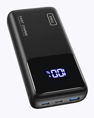 INIU B63 (25000mAh), conception pour ordinateur portable, compatible avec iPhone 14 13 12 Pro Samsung S21 Google LG iPad Tablet, etc.
