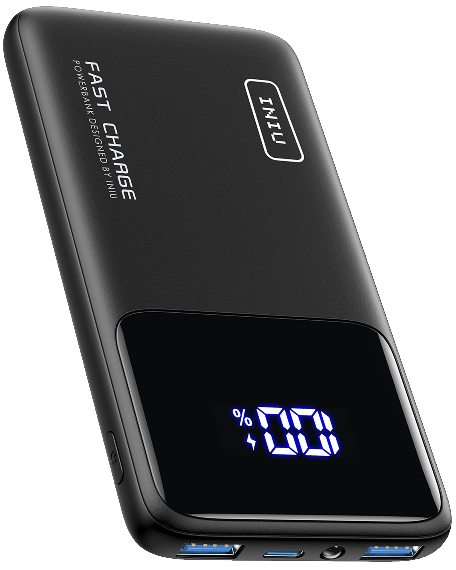 Banco de energía INIU B6 de 10 000 mAh y 22,5 W con soporte incorporado