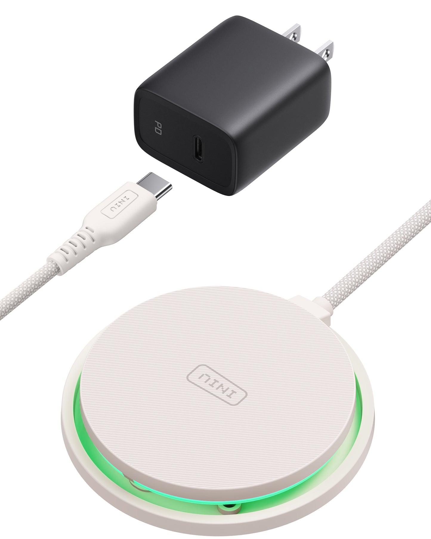 INIU W11-E1 Qi2 15W Magnetic LED Wireless Charger