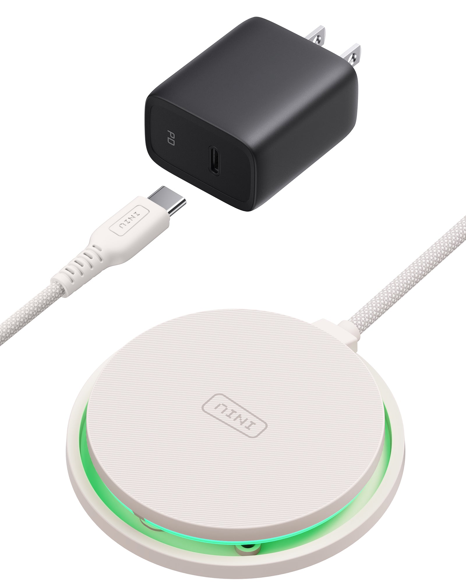 INIU W11-E1 Qi2 15W Magnetic LED Wireless Charger
