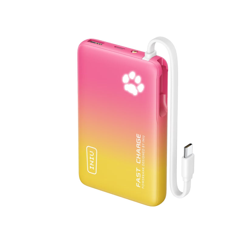 INIU Pawsible スリムパワーバンク 10000mAh 45W