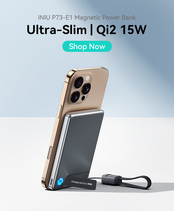 INIU Official Store Power Bank Portable Charger Wireless Cables