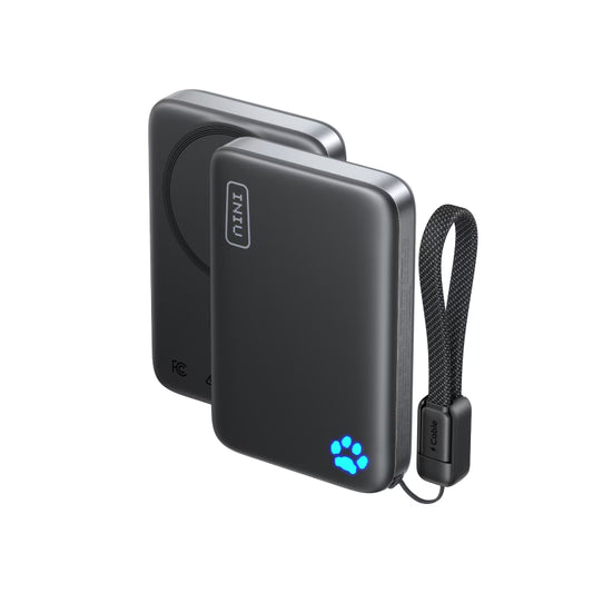 INIU SnapGo Compact Magnetic Power Bank 10000mAh 25W, Qi2.2 MagSafe