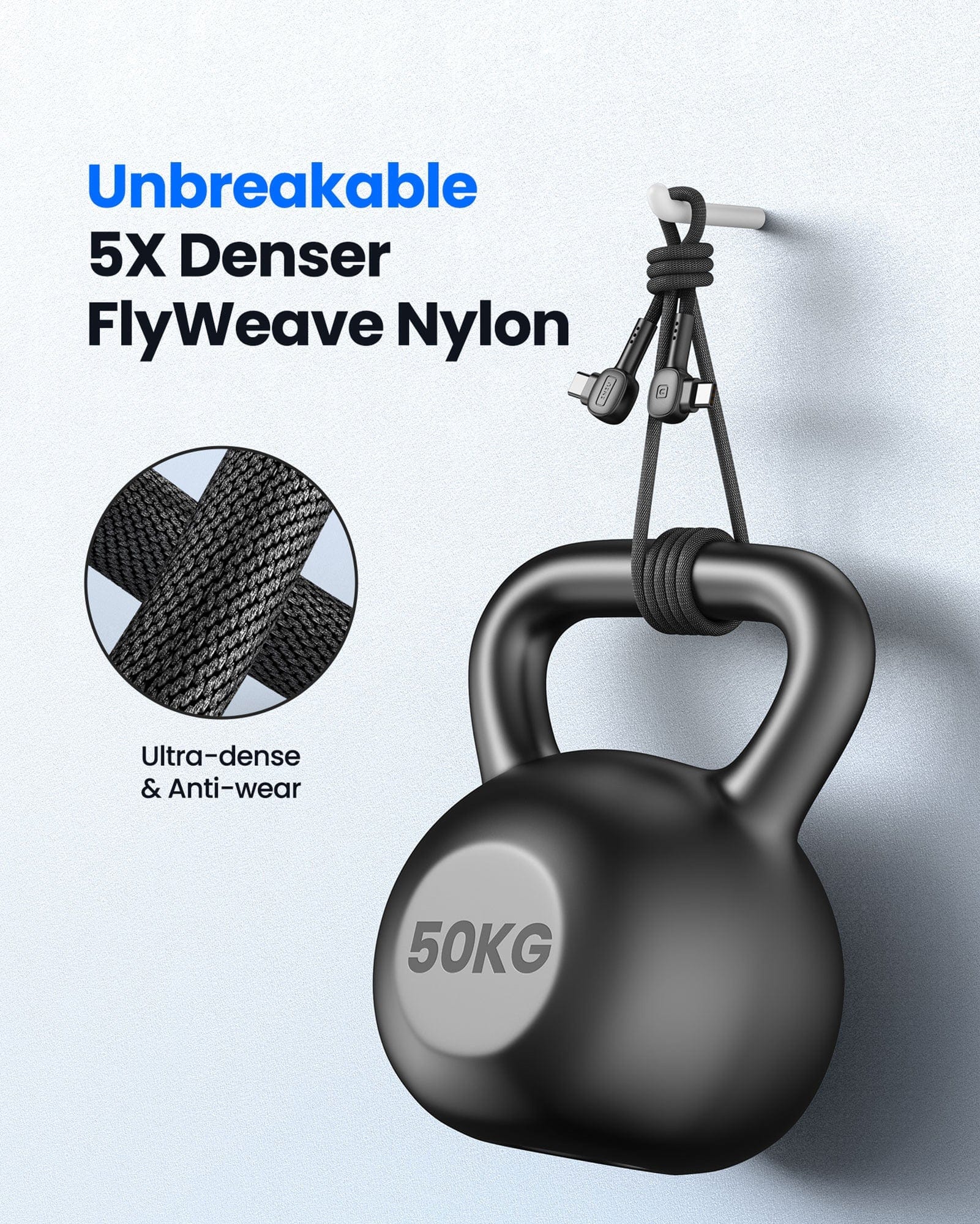 Unbreakable 5X Denser Flyweave Nylon